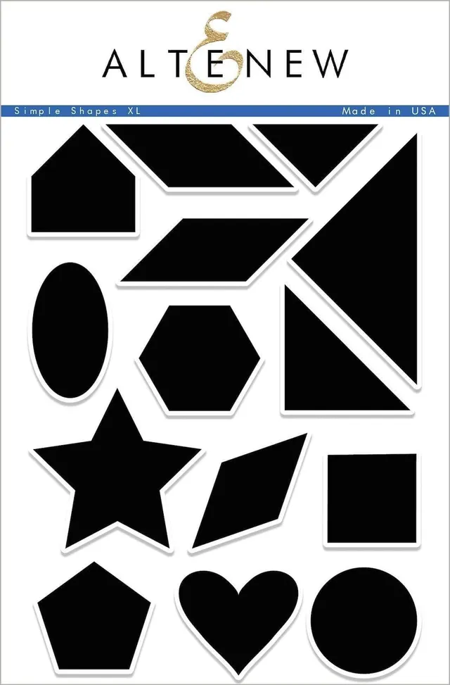 altenew-simple-shapes-xl-stempelset-geometrie-6x8 image 1