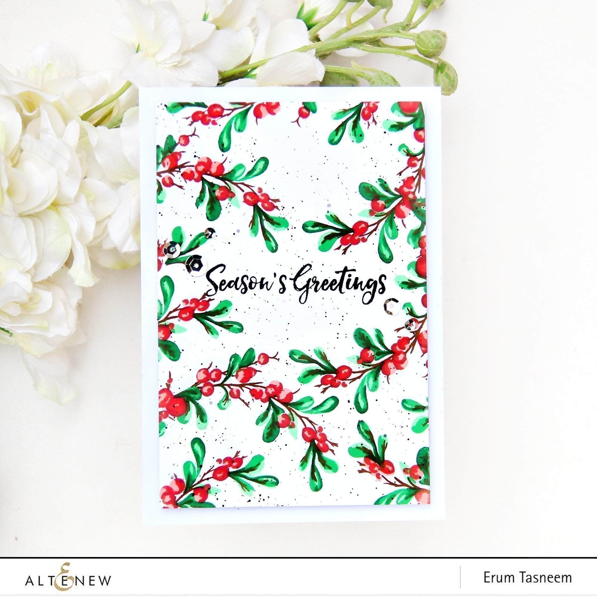 altenew-bountiful-branch-stempelset-layering-beeren-6x8 image 6