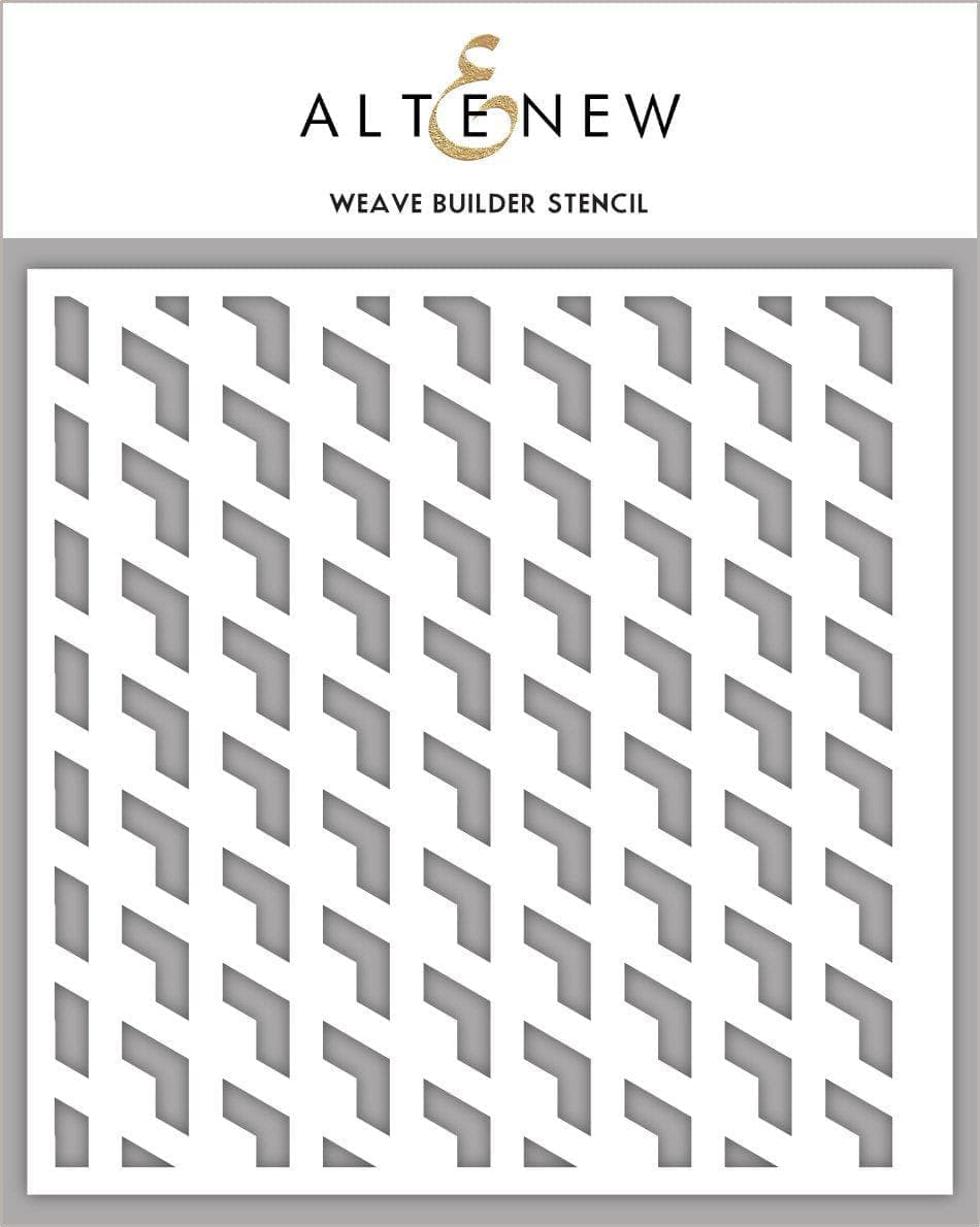 altenew-weave-builder-schablone-geometrisch-6x6 image 1