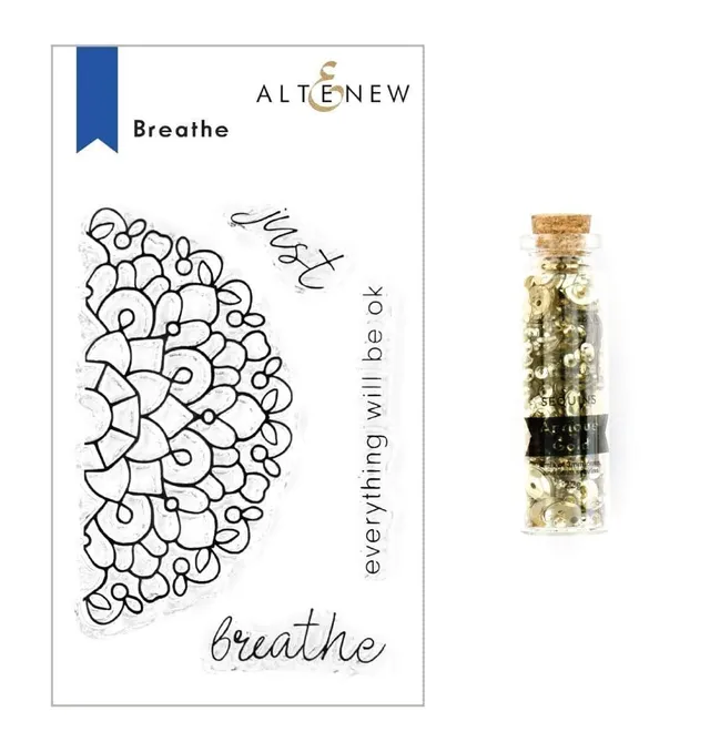 altenew-breathe-stempel-pailletten-bundle-gold image 1