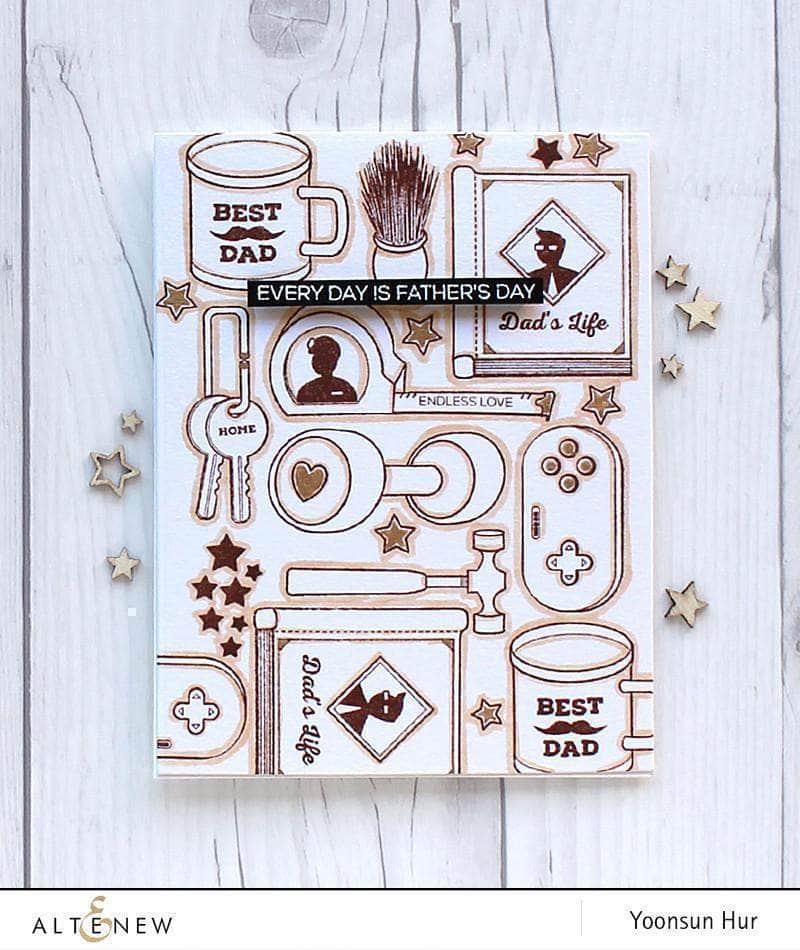 altenew-best-dad-stempel-stanzen-bundle-vatertag-24-stempel image 7