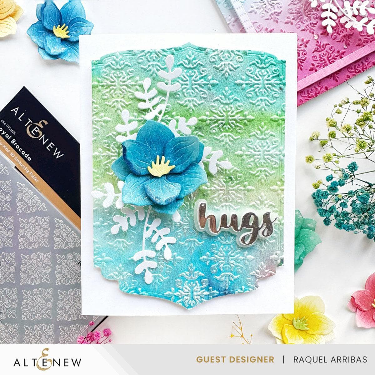 altenew-royal-brocade-3d-pr-gefolder-vintage image 5