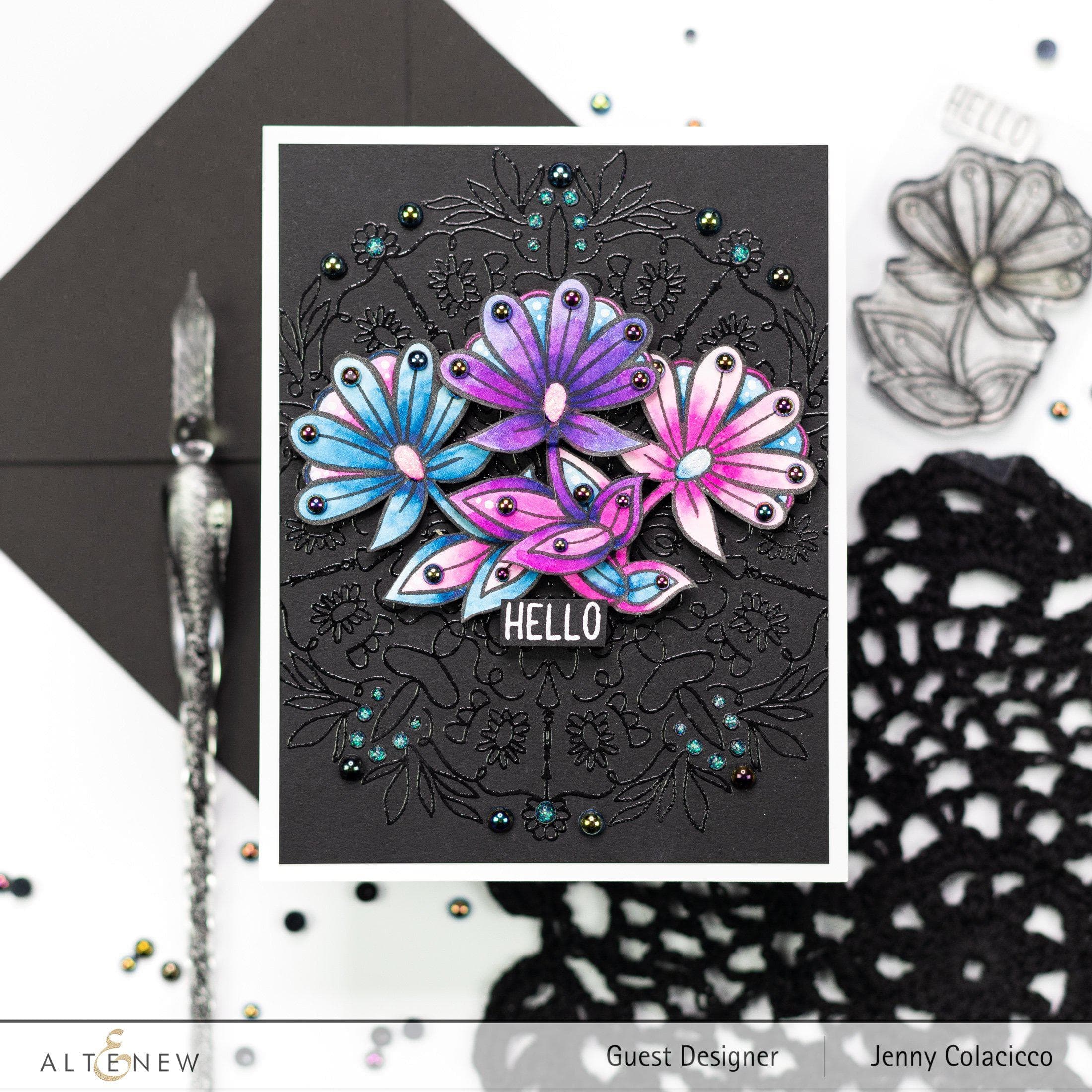 altenew-whimsical-motif-stempel-stanzen-bundle-hello image 3