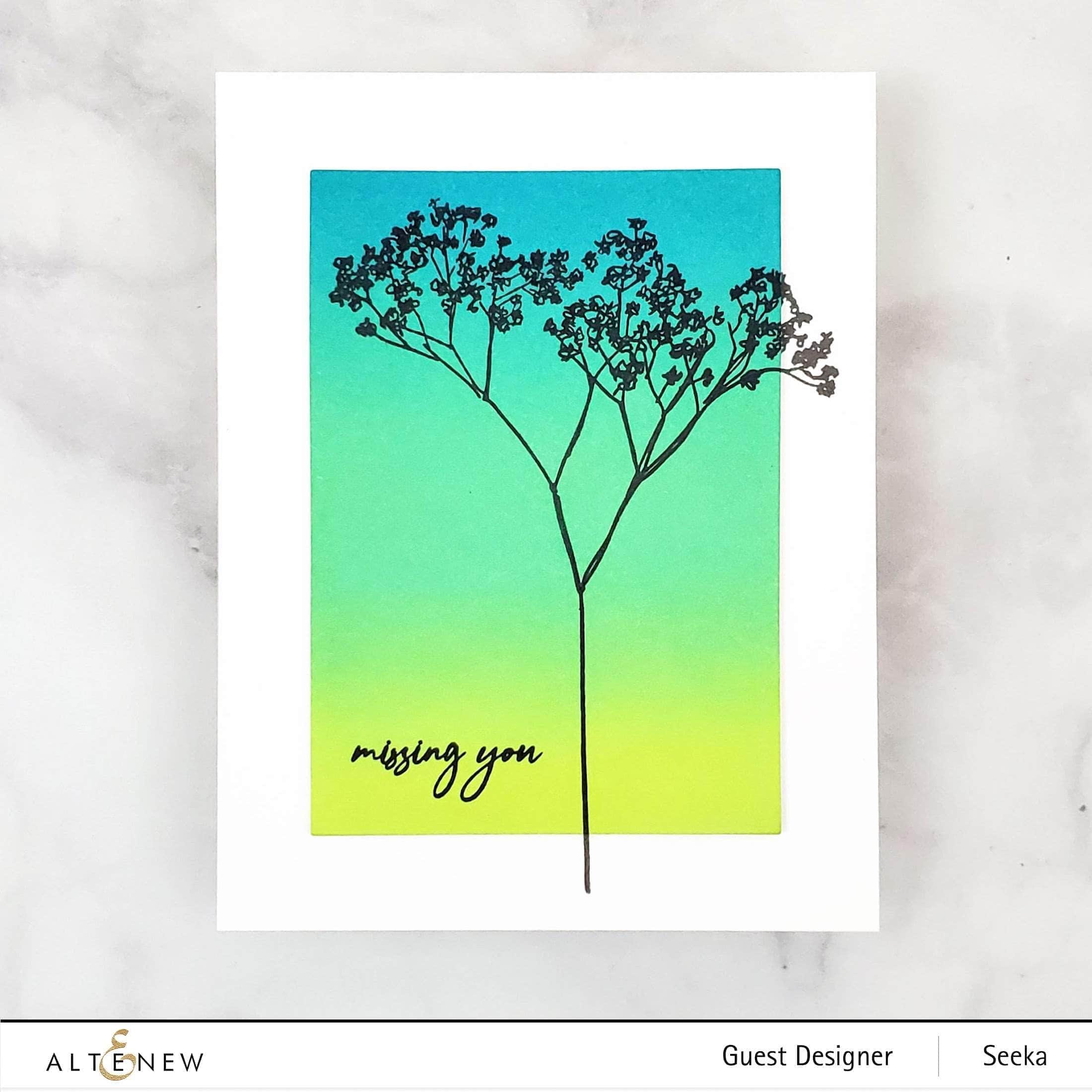 altenew-fragile-foliage-stempelset-schleierkraut-4x6 image 4