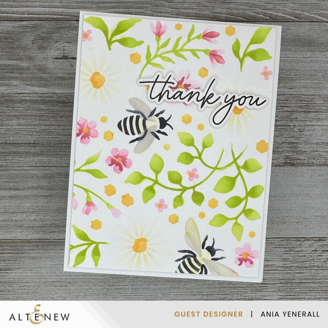 altenew-craft-your-life-honeycomb-haven-stempelset-bienen-kit image 7