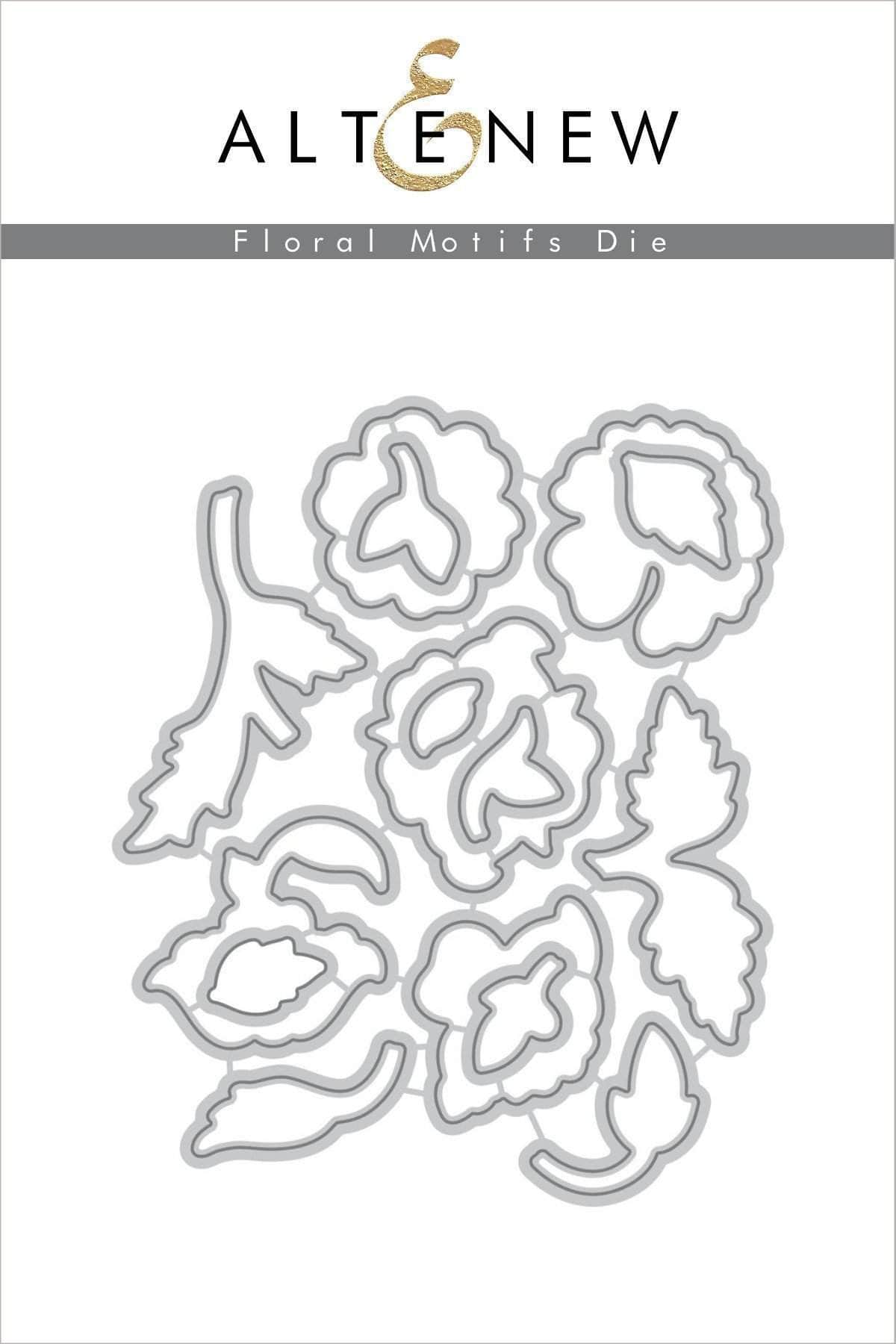 altenew-floral-motifs-stanzen-blumen-passend-stempel-15-tlg image 1