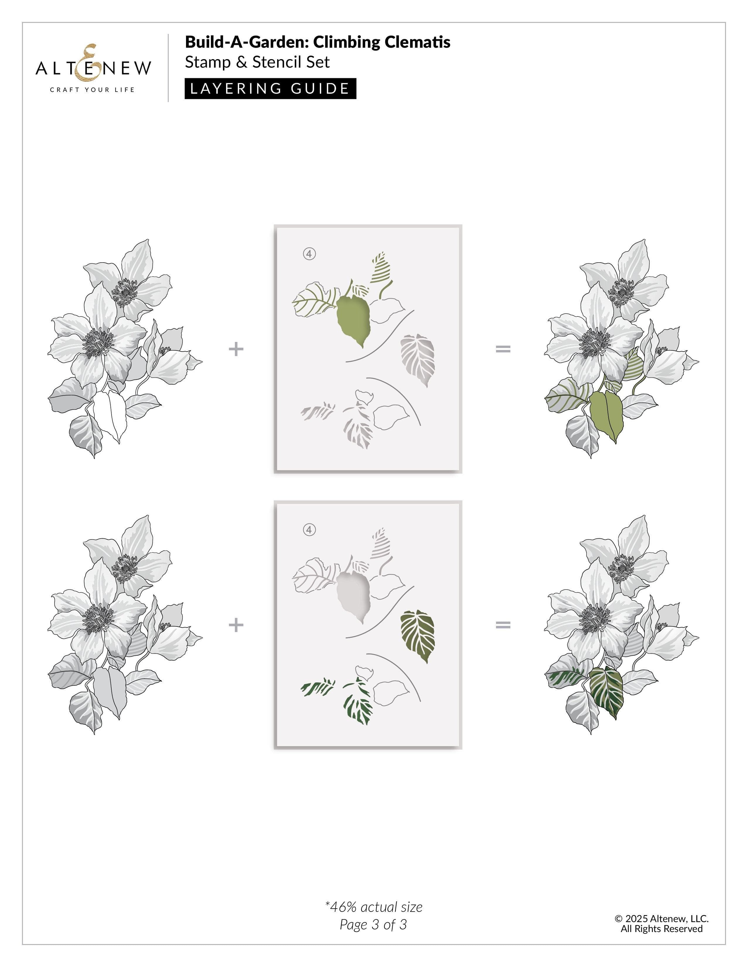 altenew-build-a-garden-climbing-clematis-stempelset-mit-schablonen image 5