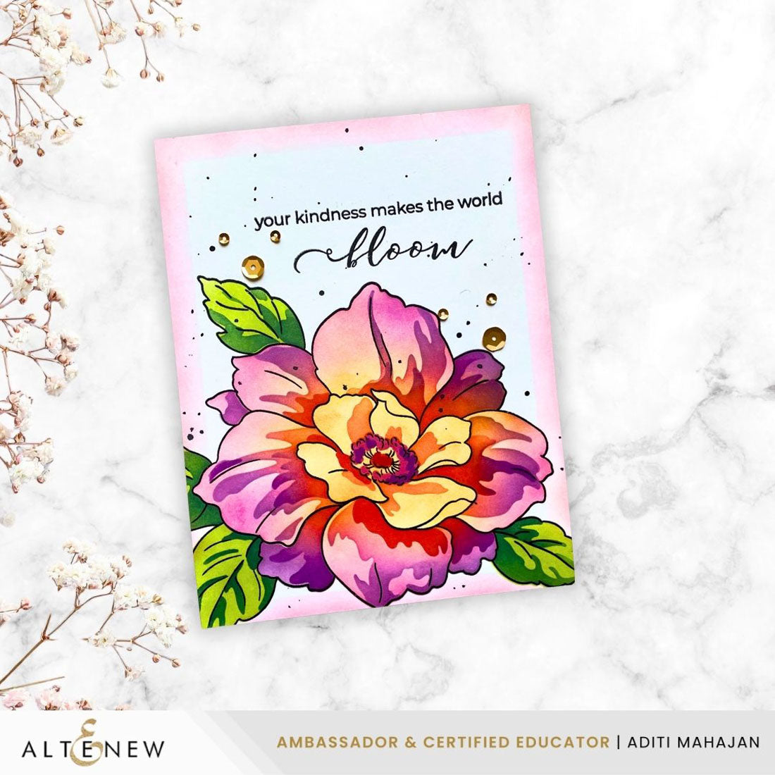 altenew-twin-blooms-stempel-schablonen-bundle-blumen image 6