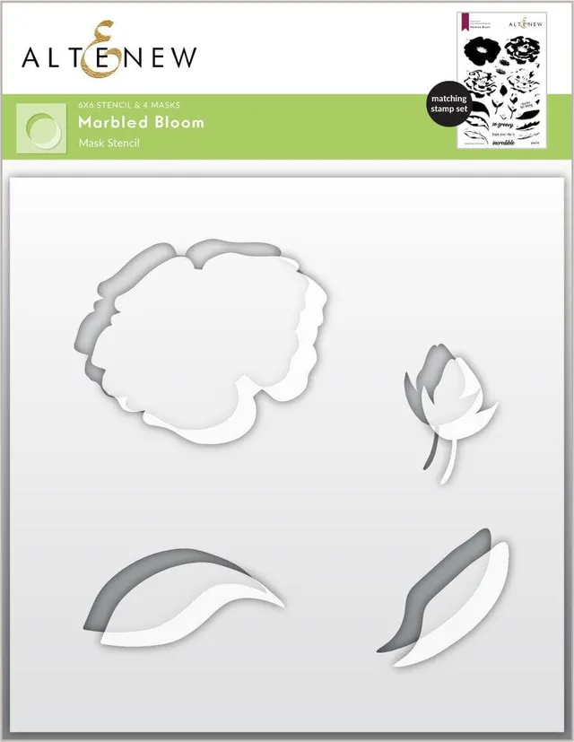 altenew-marbled-bloom-mask-stencil-schablone-6x6-floral image 1