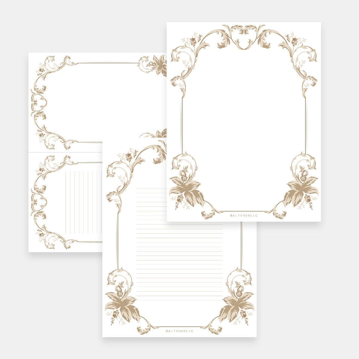altenew-printable-bordered-stationery-briefpapier-pdf image 7