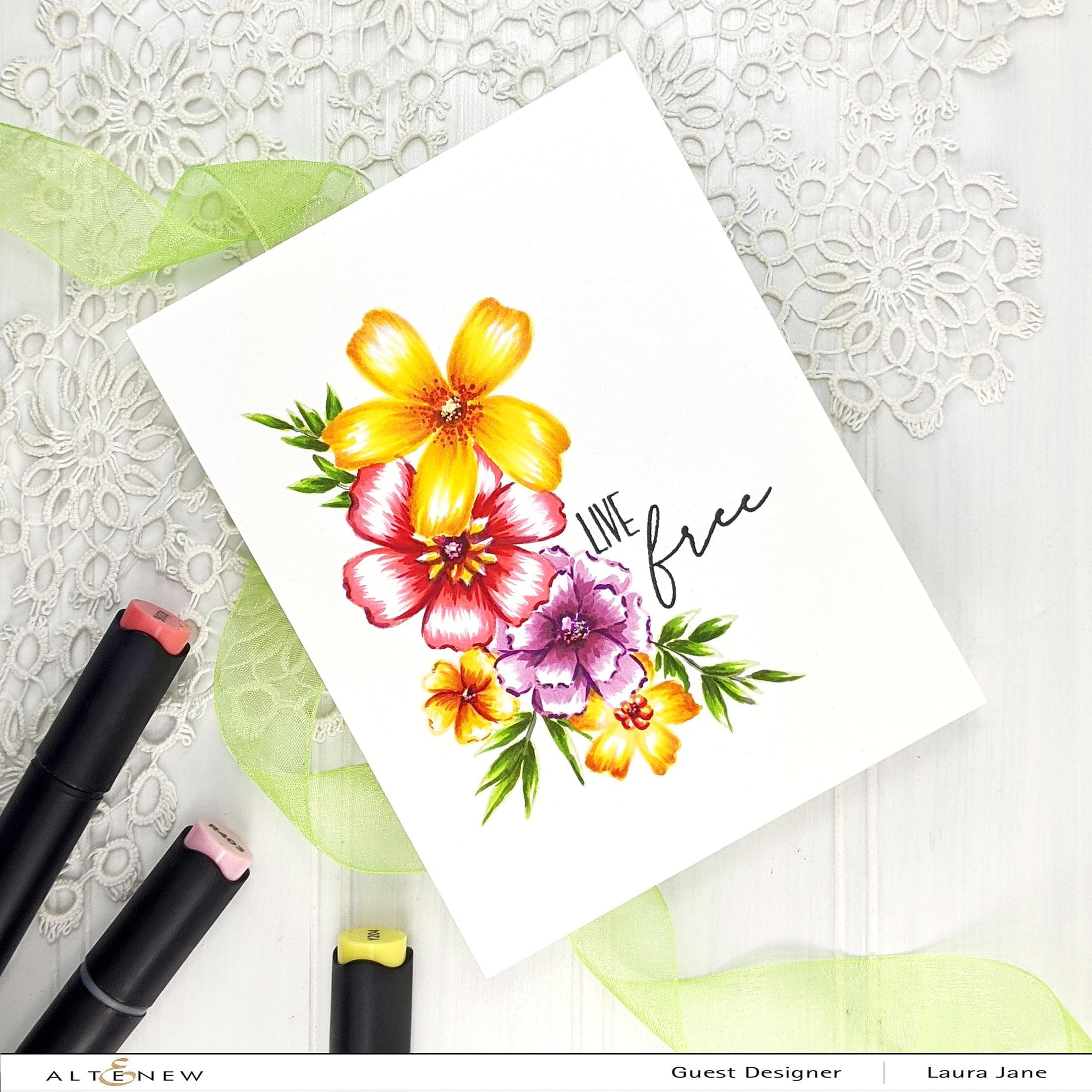 altenew-wild-free-mask-stencil-schablone-6x6-blumen image 4