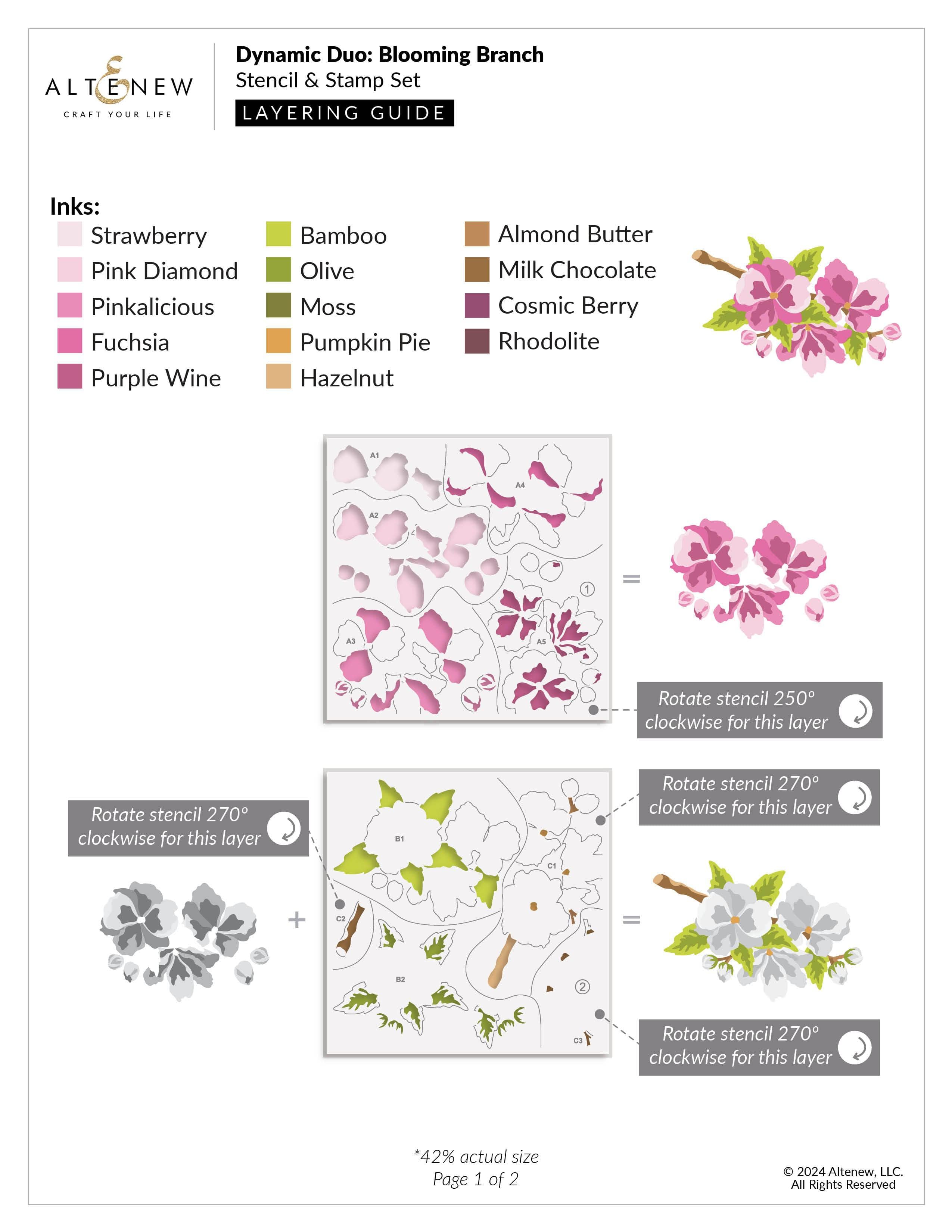 altenew-dynamic-duo-blooming-branch-add-on-die-bundle-3-teilig image 3