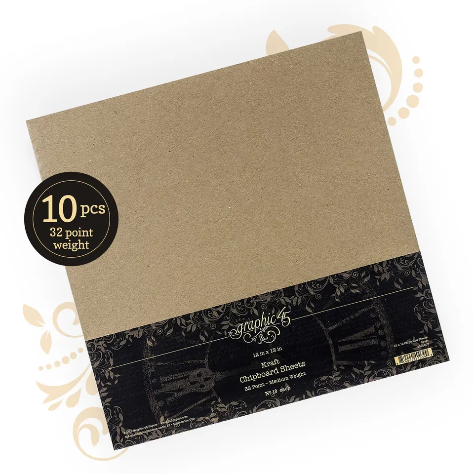 graphic-45-kraft-chipboard-sheets-12x12-10-blatt image 1