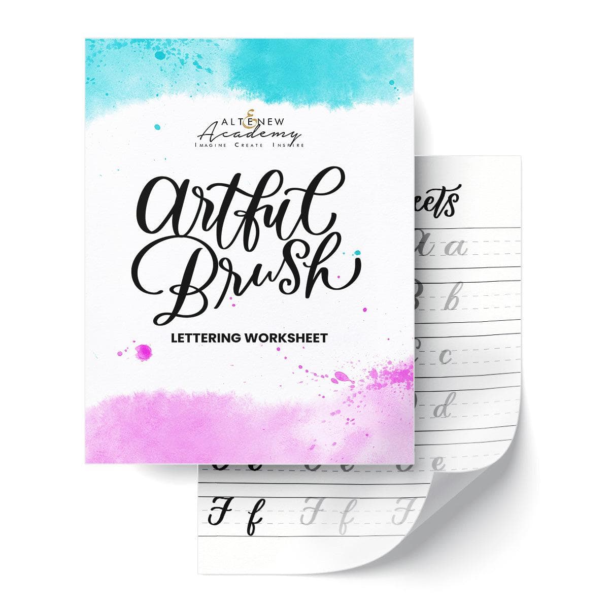 altenew-artful-brush-lettering-bungsbl-tter-digital-download image 1