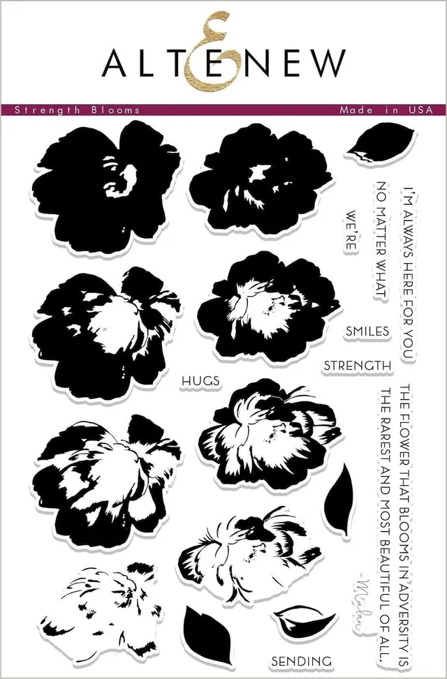altenew-strength-blooms-stempelset-6x8-blumen-20-teilig image 1