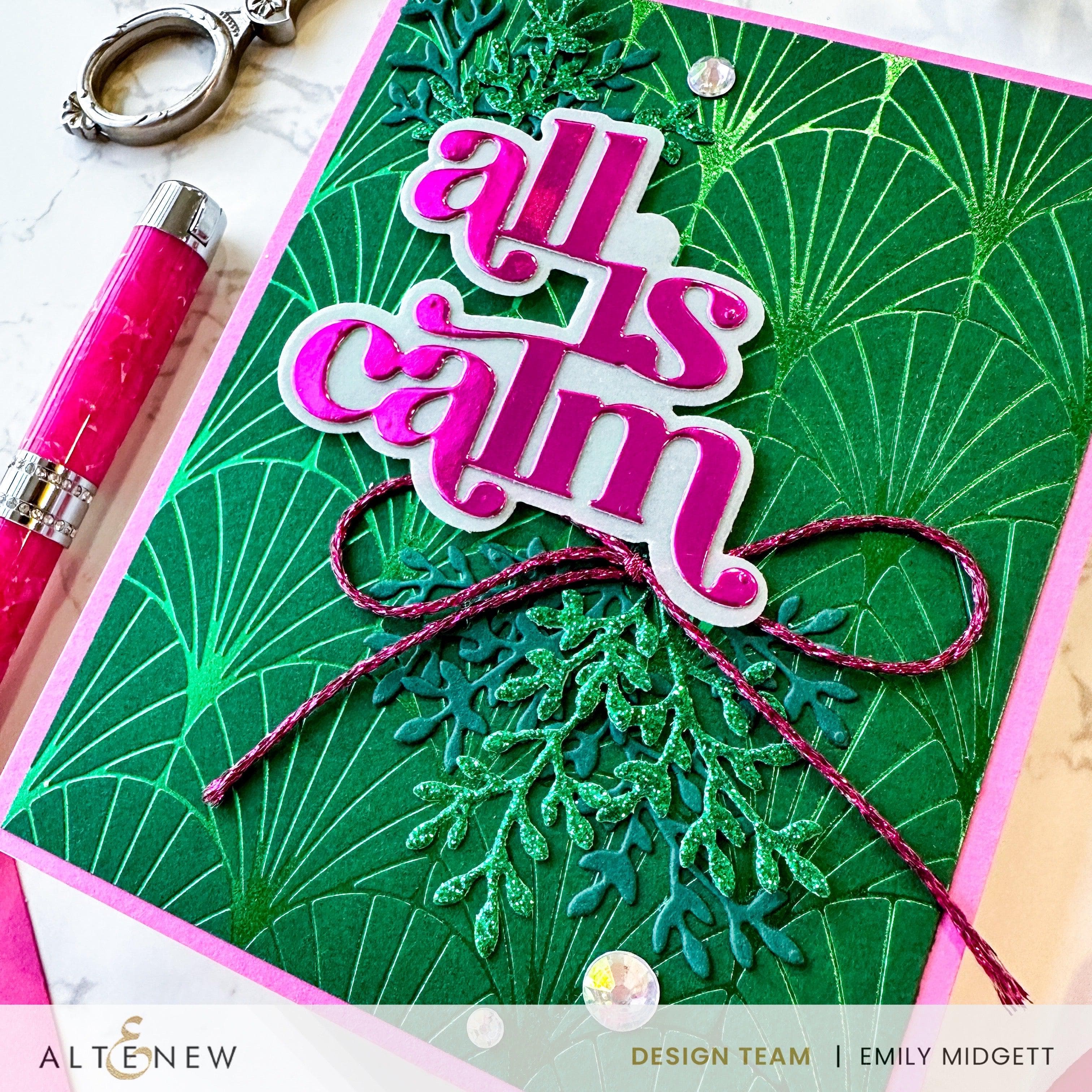 altenew-press-plates-hot-foil-roll-emerald-green-mirror-5x15 image 5
