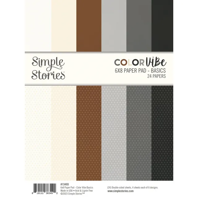 simple-stories-color-vibe-basics-6x8-papierblock-24-blatt image 1