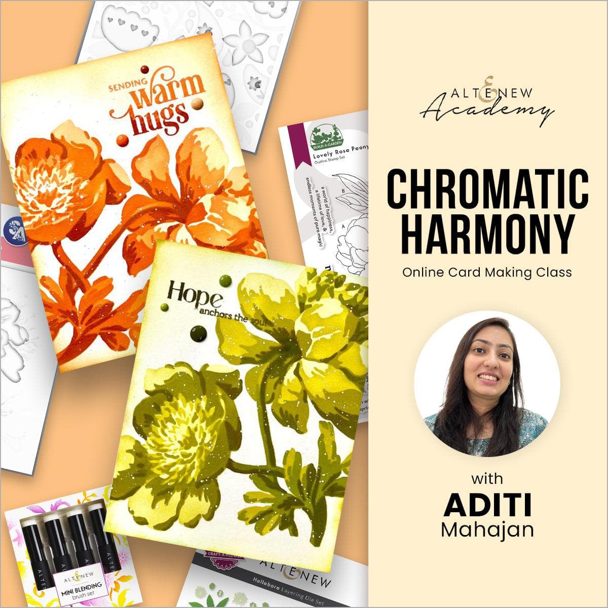 altenew-chromatic-harmony-class-pass-class-kit-bastelkurs image 1