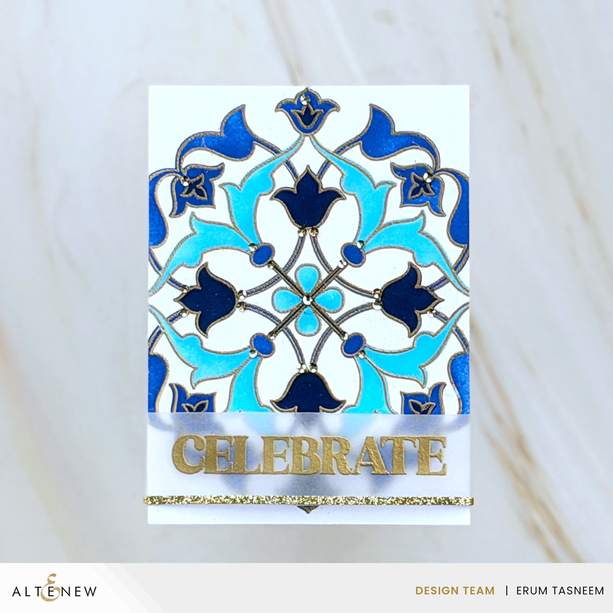 altenew-arabesque-medallion-3d-pr-gefolder-ornament image 2