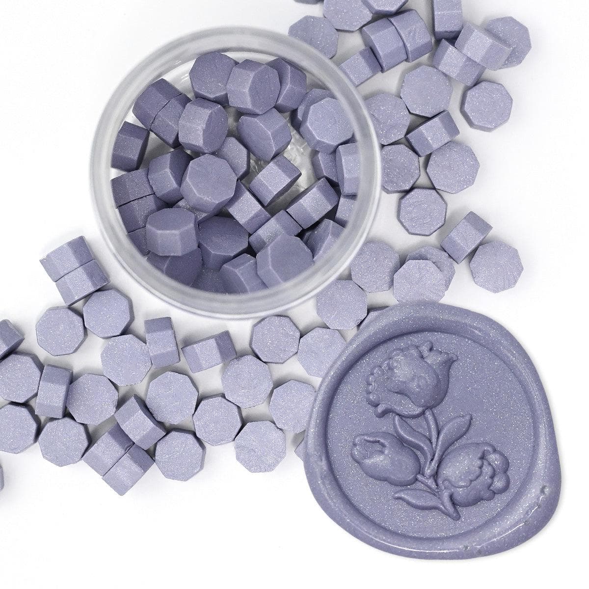 altenew-dreamy-periwinkle-siegelwachs-perlen-100-st-ck image 1