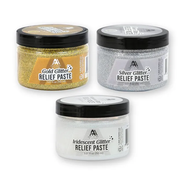 altenew-gorgeous-glitter-pastes-reliefpaste-3er-gold-silber image 1