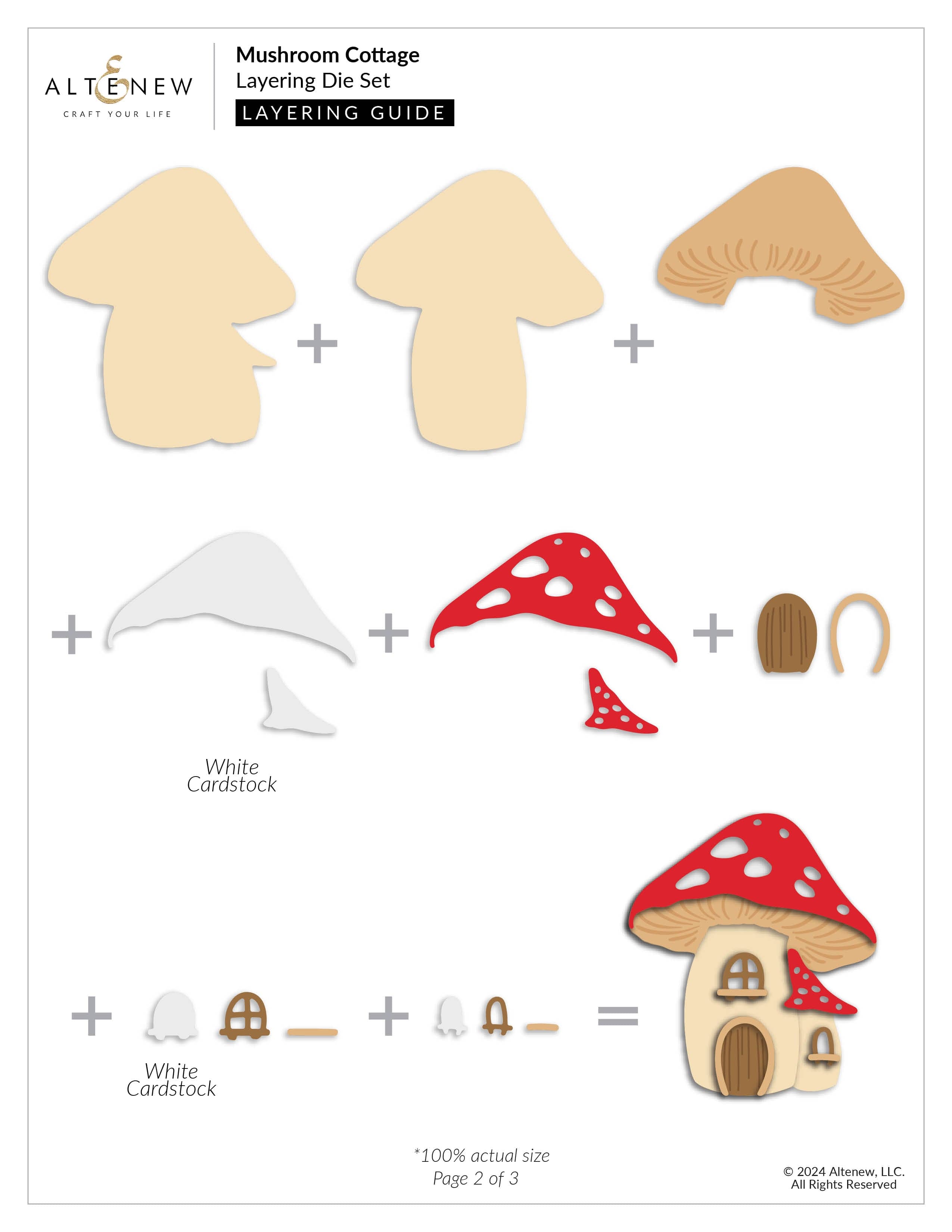 altenew-mushroom-cottage-layering-die-set-pilzhaus-11tlg image 4