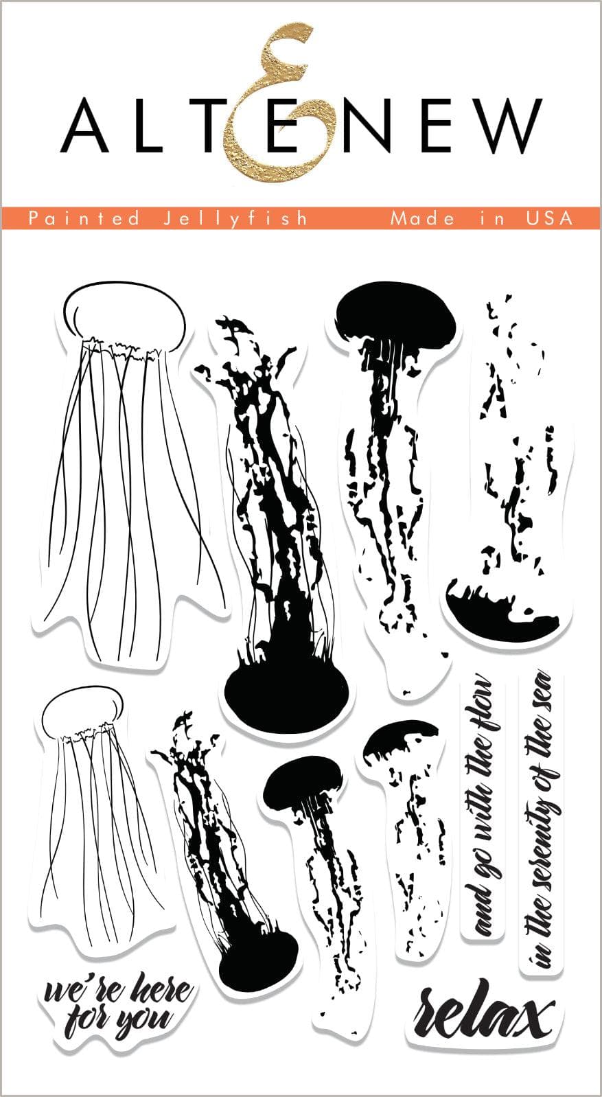 altenew-painted-jellyfish-stempelset-quallen-12-teilig image 1