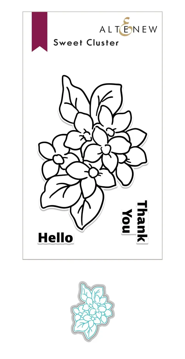 altenew-sweet-cluster-stempel-stanzen-bundle-mini image 1