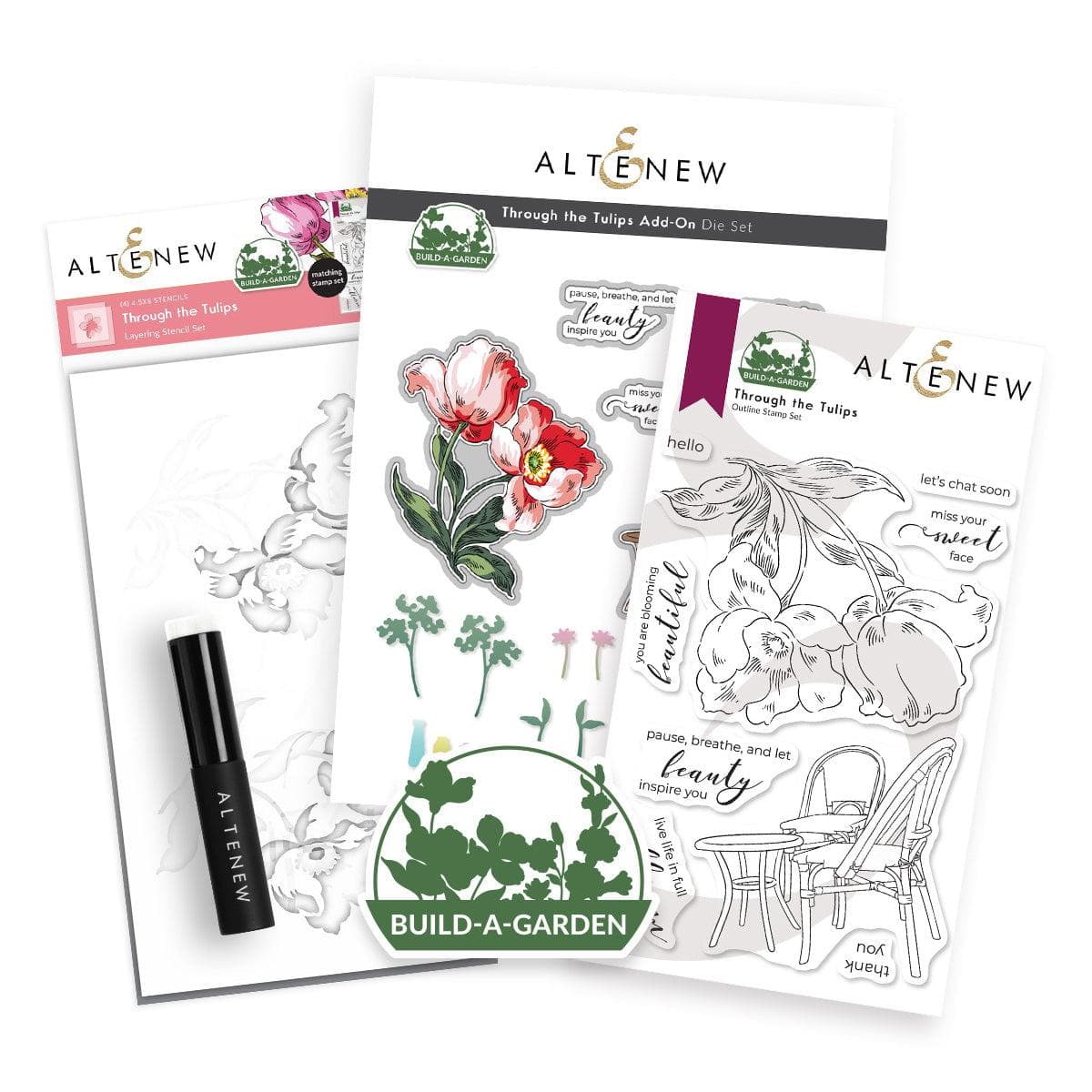 altenew-build-a-garden-through-the-tulips-stanzen-bundle image 1