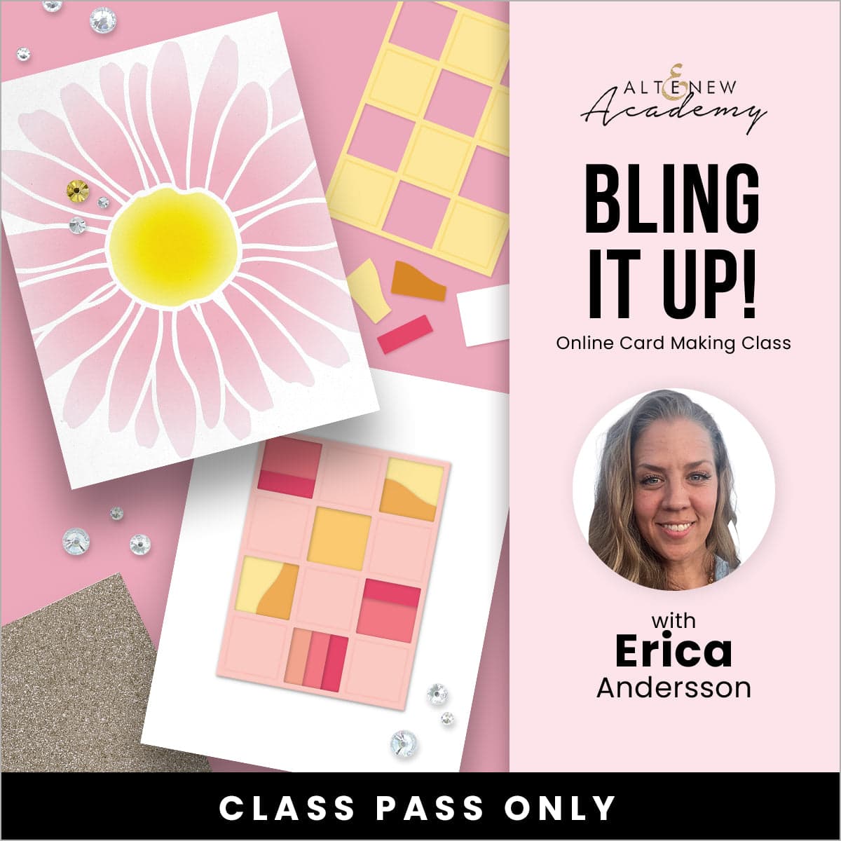 altenew-bling-it-up-workshop-glitzer-foil-kartenkurs-online image 2