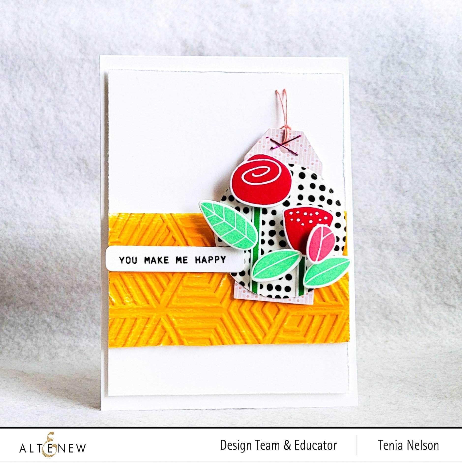 altenew-simple-flowers-add-on-stamp-set-ministempel-2x3-floral image 2