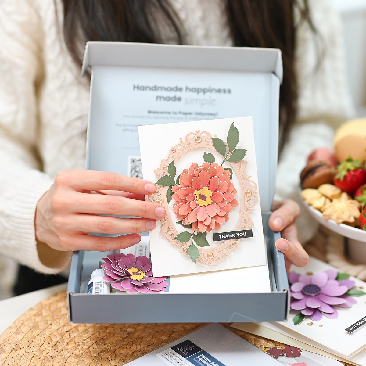 altenew-floral-elegance-karten-bastelset-6-karten-bestseller image 1