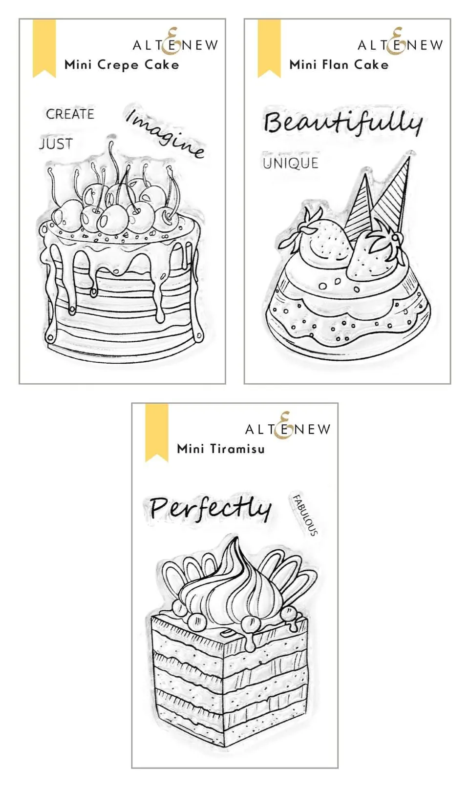 altenew-love-friendship-mini-stempelset-kuchen-3-teilig image 1