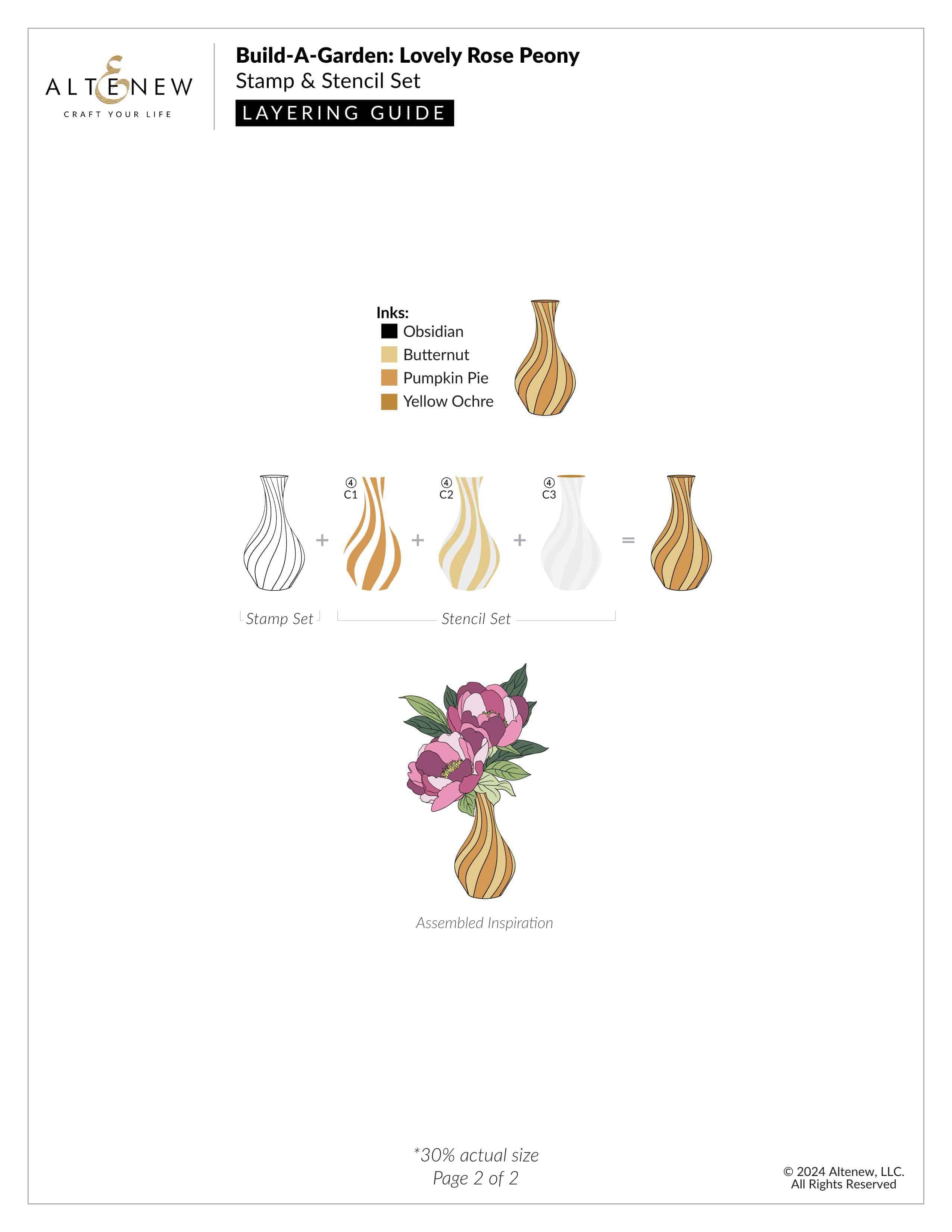 altenew-build-a-garden-lovely-rose-peony-stempel-schablonen image 4