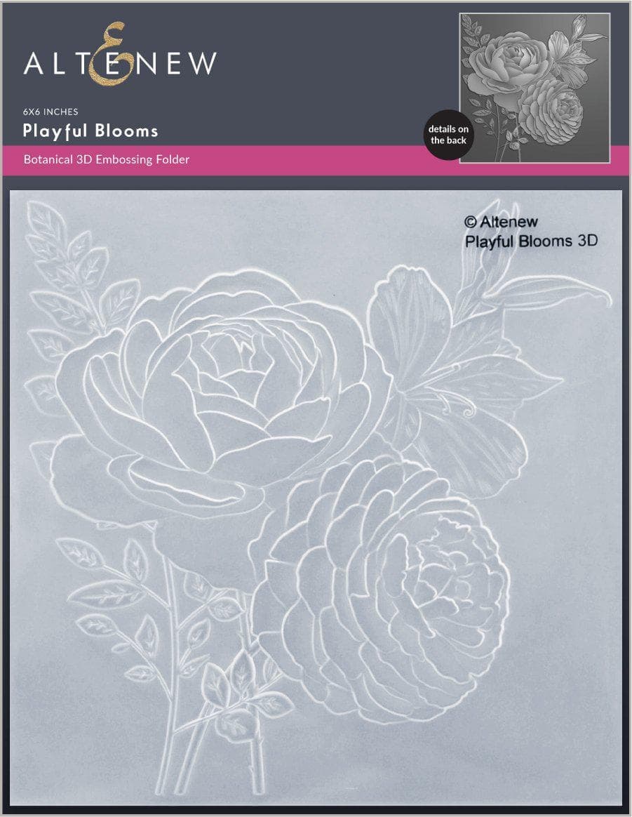 altenew-playful-blooms-3d-pr-gefolder-blumen-6x6 image 1