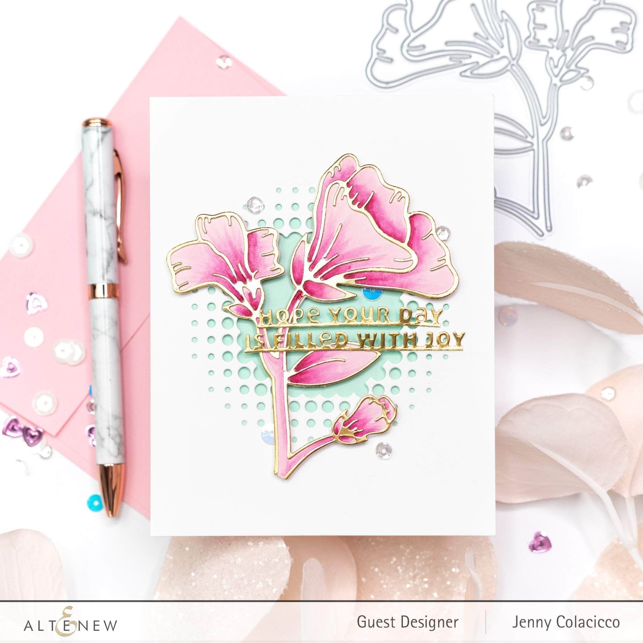 altenew-whimsical-garden-layering-stanzen-blumen-13-teilig image 2
