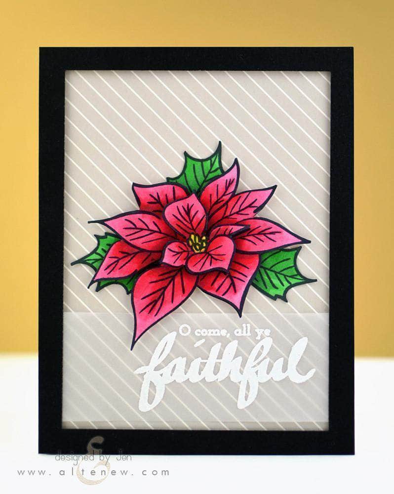 altenew-poinsettia-pine-stempelset-weihnachten-10-teilig image 2