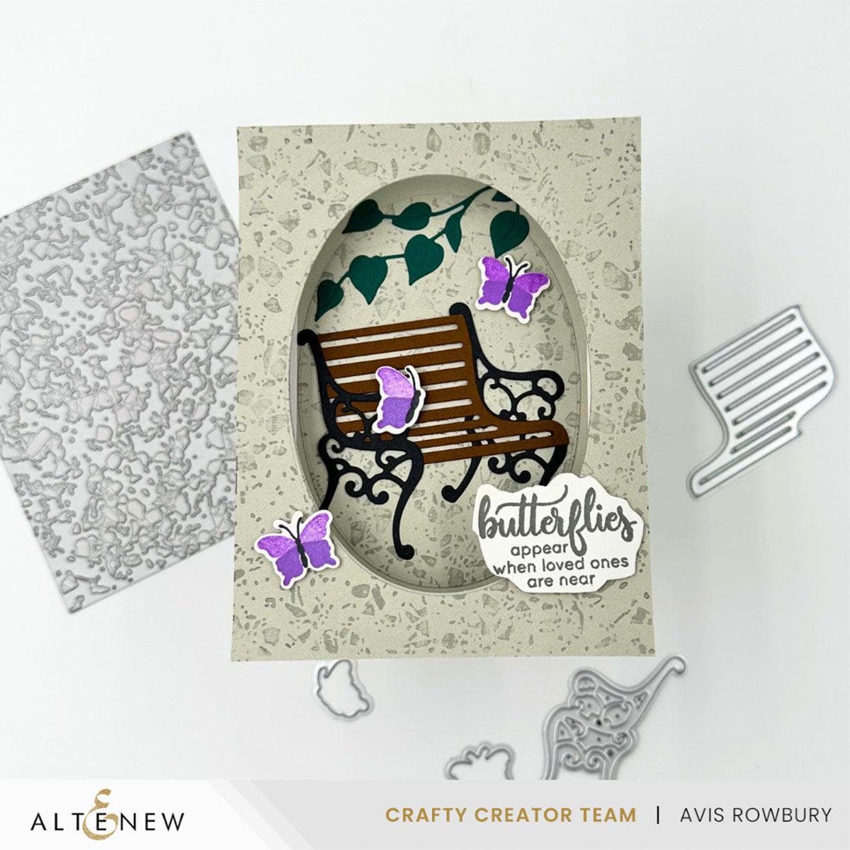 altenew-mini-delight-garden-bench-stempel-stanzen-set image 5