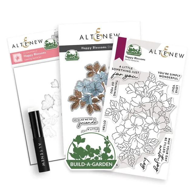 altenew-build-a-garden-happy-blossoms-stempelset-3-teilig image 1