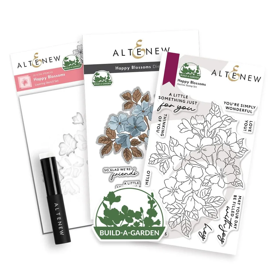 altenew-build-a-garden-happy-blossoms-stempelset-3-teilig image 1