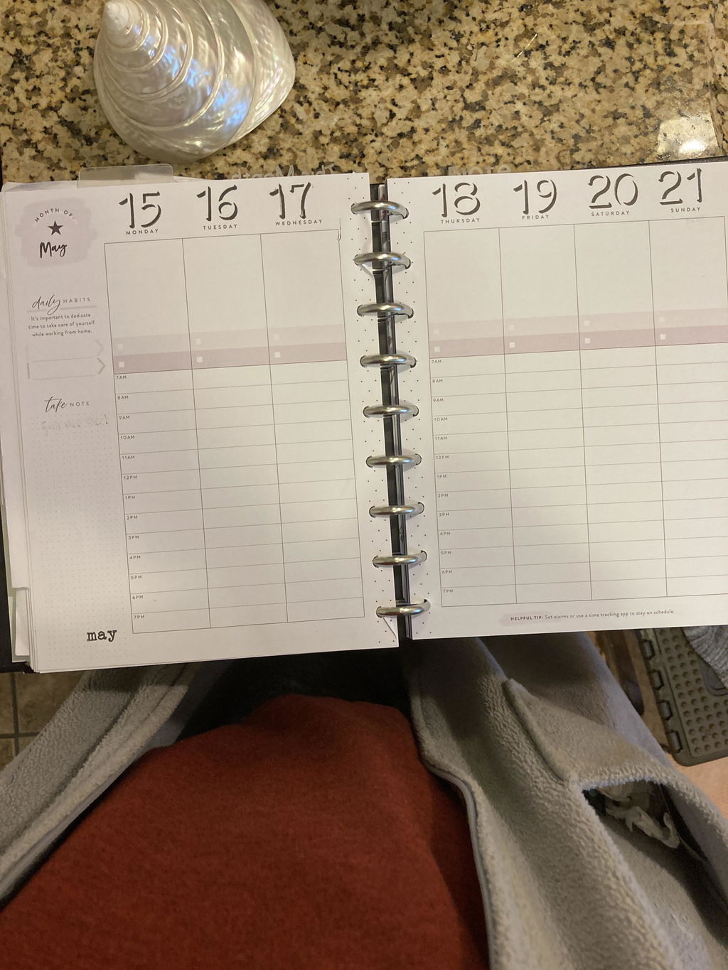 Praktisch im Planner