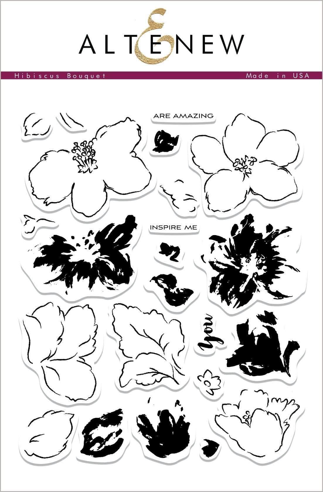 altenew-hibiscus-bouquet-stempelset-6x8-hibiskus-blumen image 1