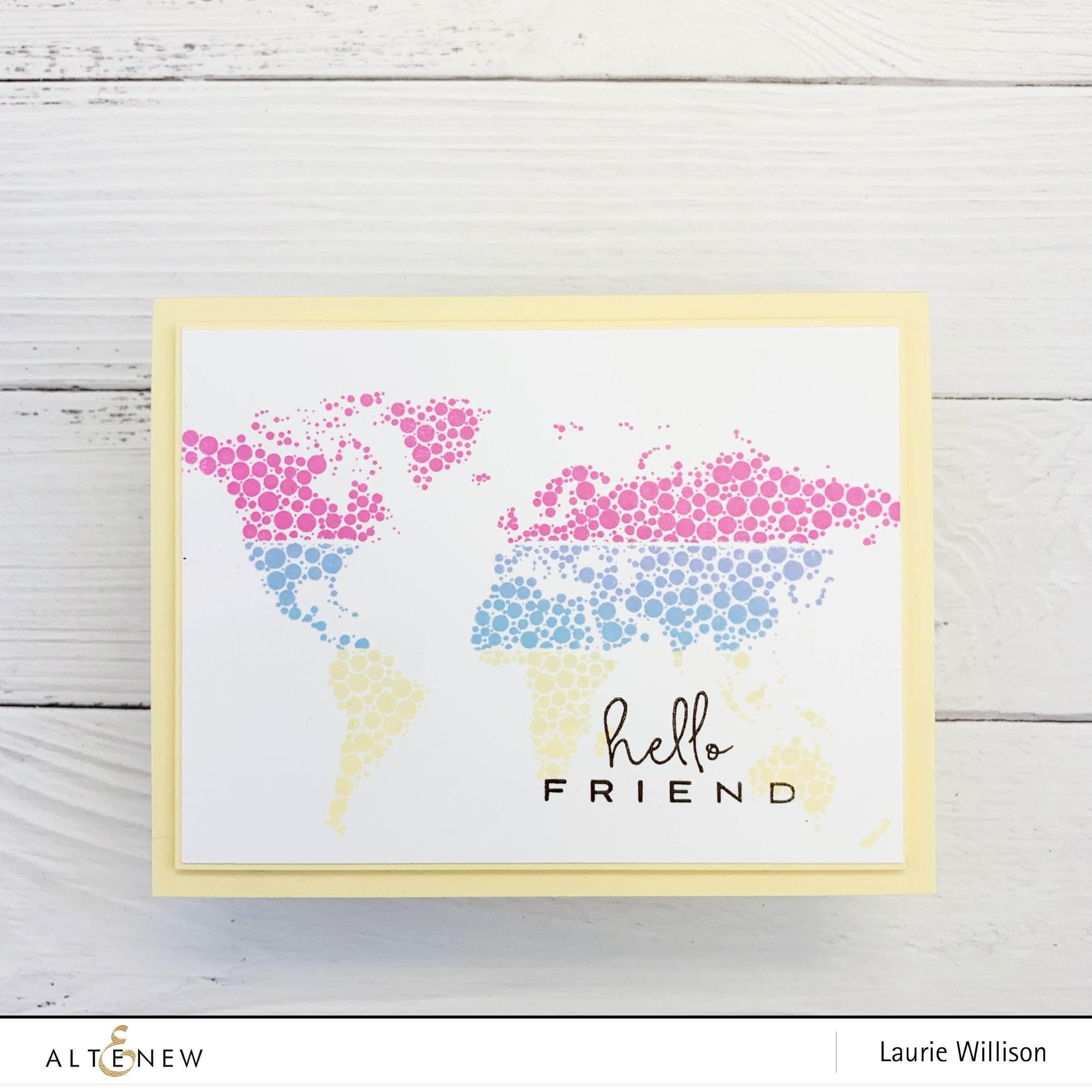 altenew-world-map-stempelset-weltkarte-reise-6x8 image 2