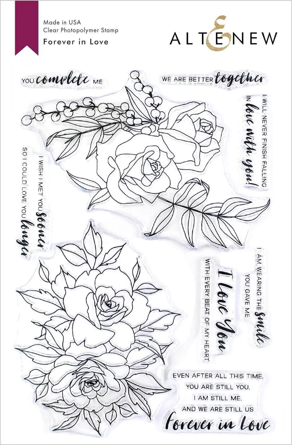 altenew-forever-in-love-stempelset-rosen-liebe-6x8-zoll image 1