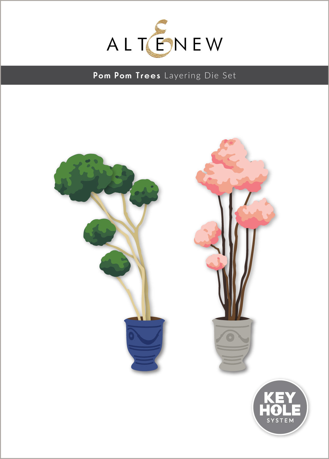 altenew-dies-pom-pom-trees-layering-stanzschablonen-12tlg image 1