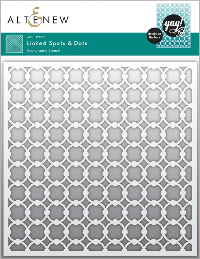 altenew-linked-spots-dots-schablone-hintergrund-6x6-zoll image 1