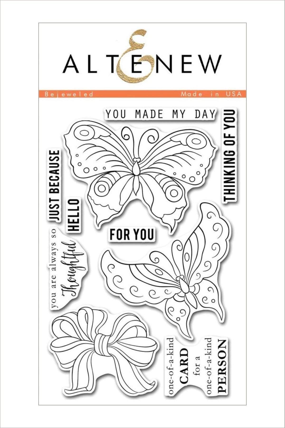altenew-bejeweled-stempel-stanzen-bundle-schmetterling-4x6 image 2
