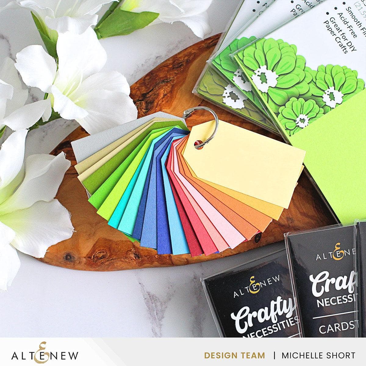 altenew-paper-more-caramel-toffee-cardstock-10-blatt-216-g image 3