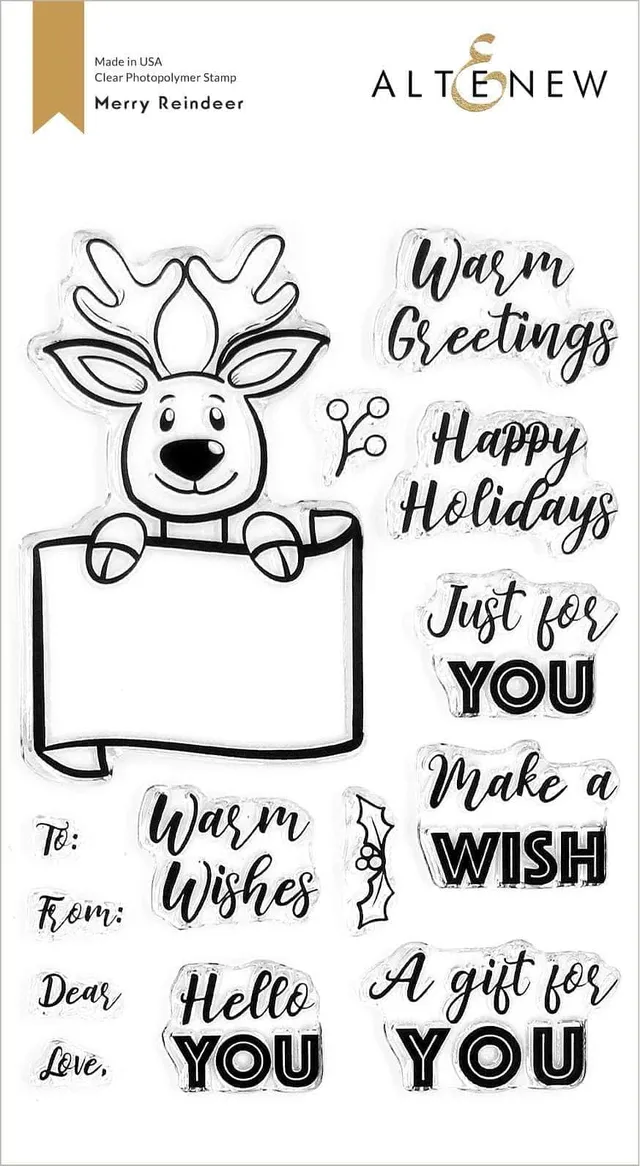 altenew-merry-reindeer-stamp-set-stempelset-4x6-weihnachten image 1