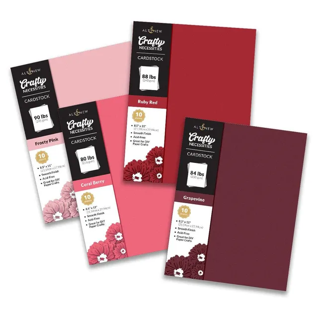 altenew-red-cosmos-cardstock-bundle-rot-40-blatt image 1